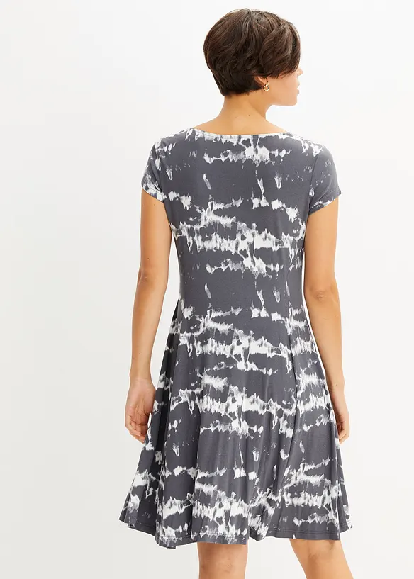Shirtkleid aus fließender Viskose, bonprix