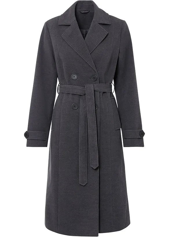 Trench d’hiver aspect laine, bonprix