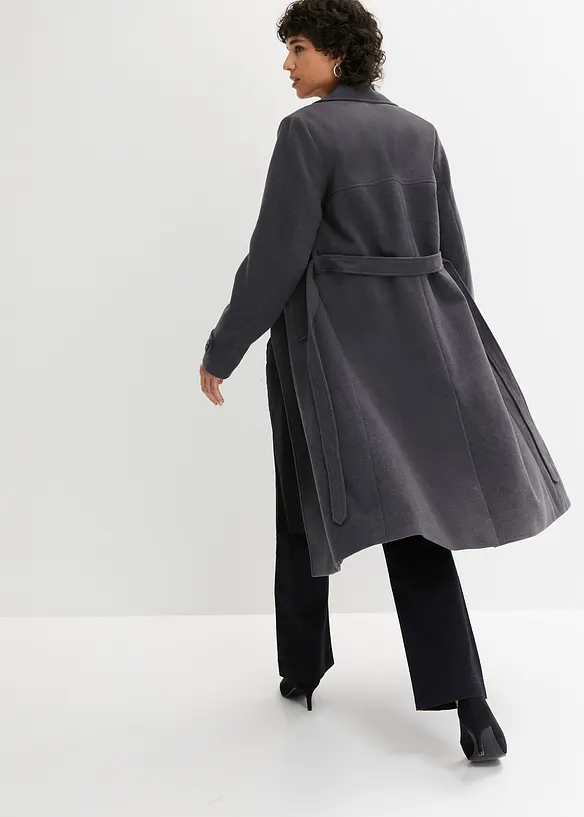 Trench d’hiver aspect laine, bonprix