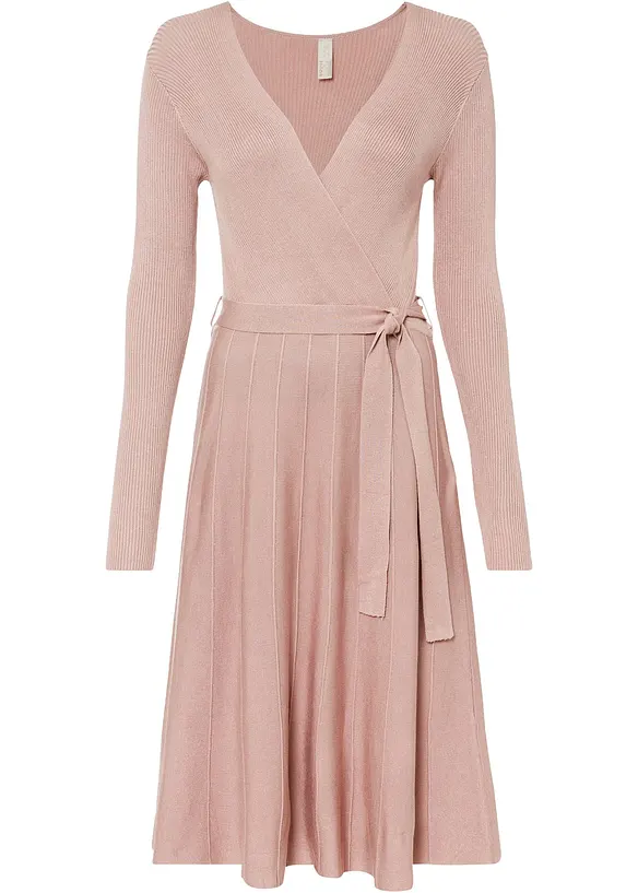 Robe en maille de viscose mélangée, bonprix