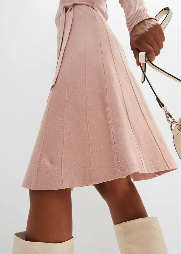 Robe en maille de viscose mélangée, bonprix