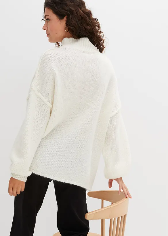 Grobstrick-Pullover, bonprix