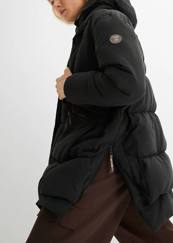 Veste d'hiver oversized avec capuche en polyester recyclé, bonprix