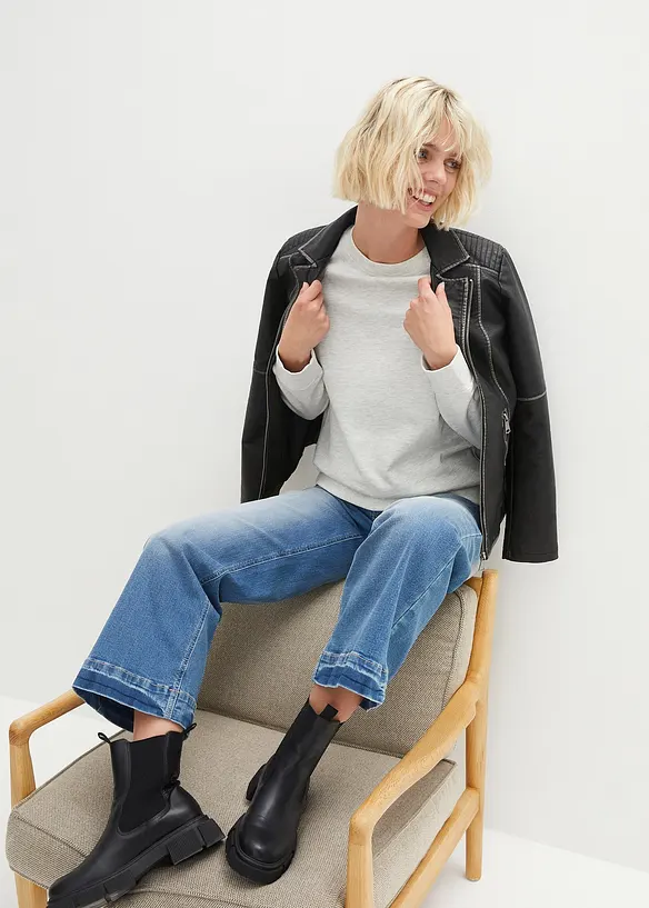 Sweatshirt (2er Pack), bonprix
