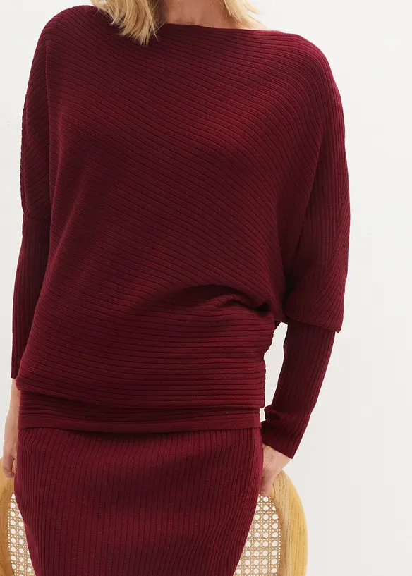 Pullover mit Carmen-Ausschnitt, bpc selection