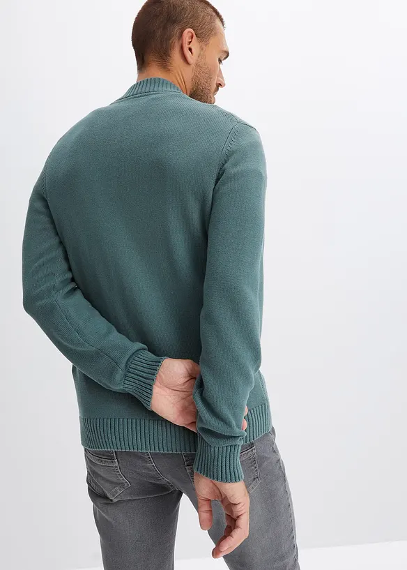 Feinstrickjacke aus reiner Baumwolle, bonprix