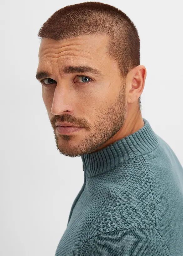 Feinstrickjacke aus reiner Baumwolle, bonprix
