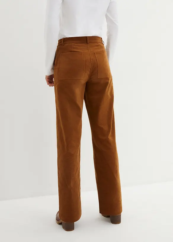 Pantalon en velours côtelé extensible, bonprix