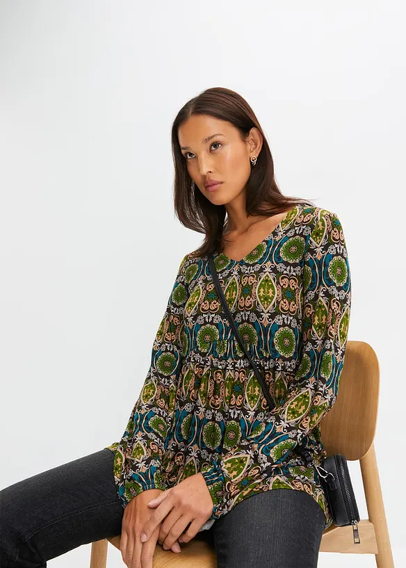 Blouse en jersey, bonprix