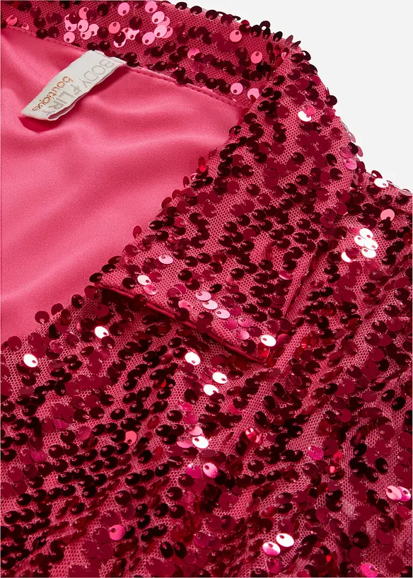 Robe à sequins, style portefeuille, bonprix