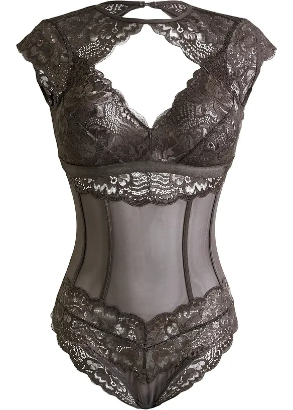 Body mit feiner Spitze, bonprix