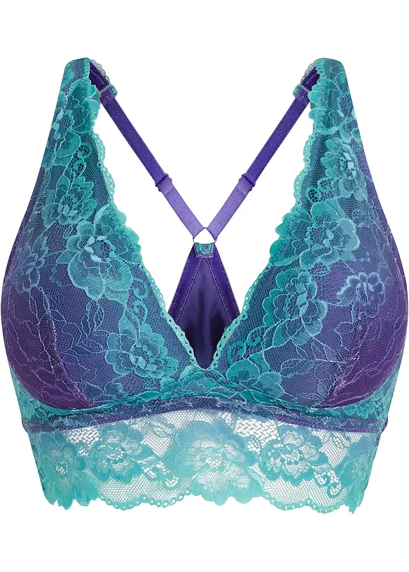 Bustier mit zarter Spitze im Farbverlauf, bonprix