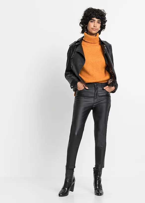 Pantalon extensible en viscose mélangée, bonprix
