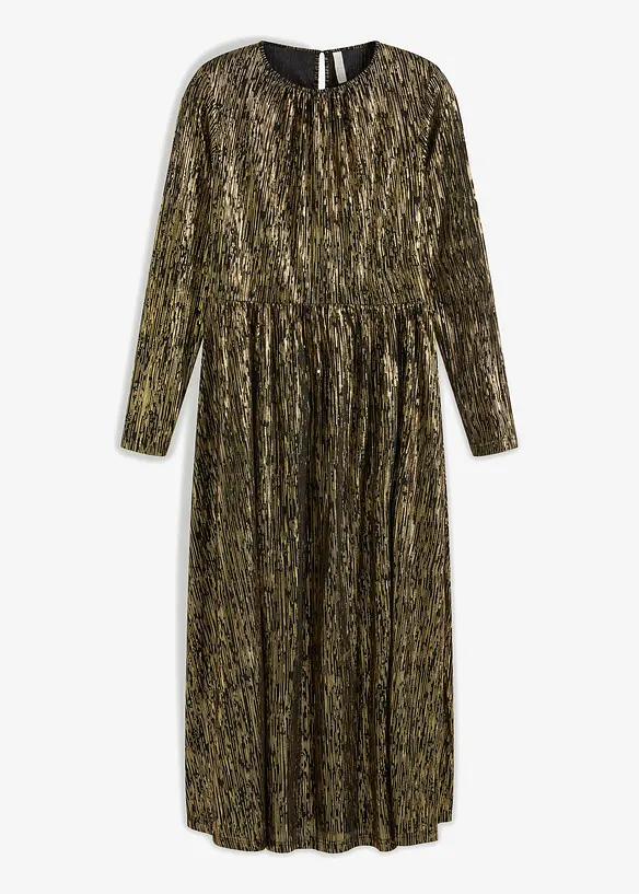 Robe en crêpe avec effet brillant, BODYFLIRT boutique