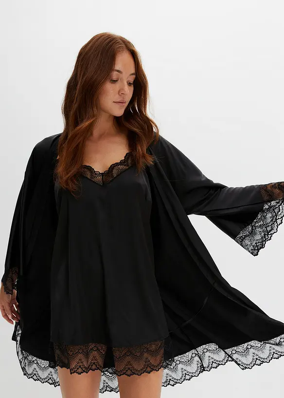 Kimono et nuisette (ens. 2 pces), bonprix