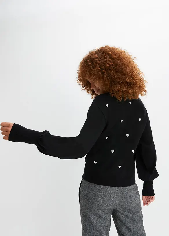 Feinstrickpullover aus Viskose-Mix, bonprix