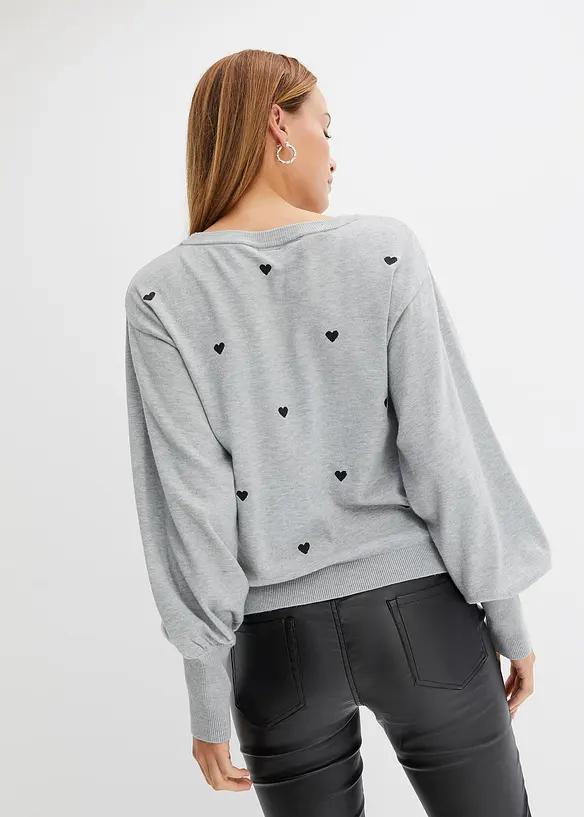 Feinstrickpullover aus Viskose-Mix, bonprix