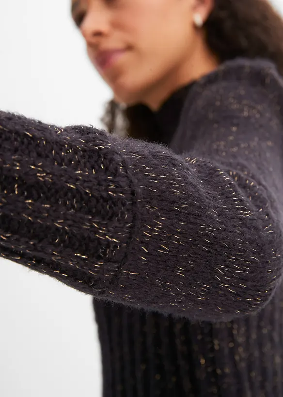 Pull avec fil brillant, bonprix