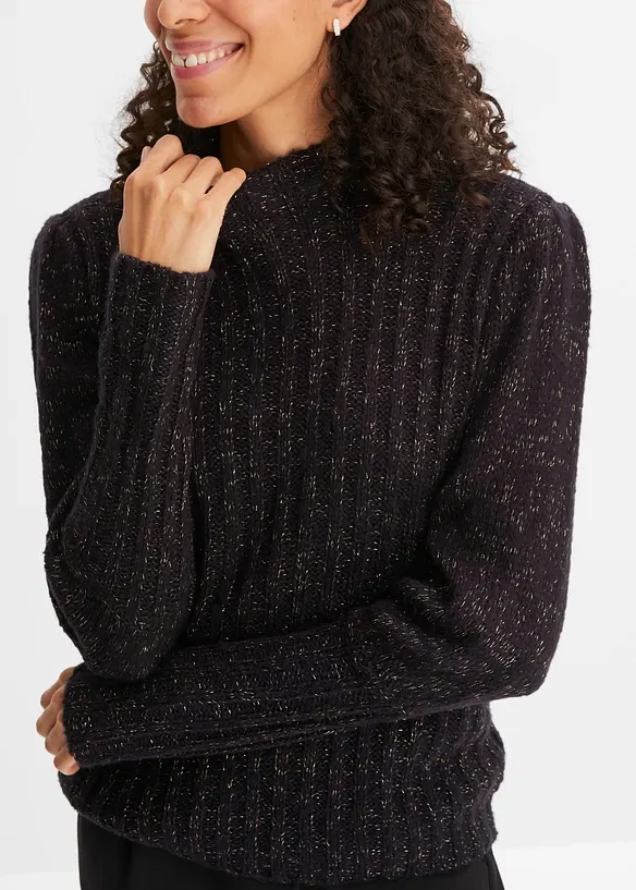 Pull avec fil brillant, bonprix