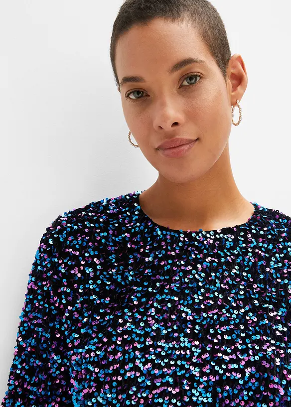 Pailletten-Shirt, bonprix