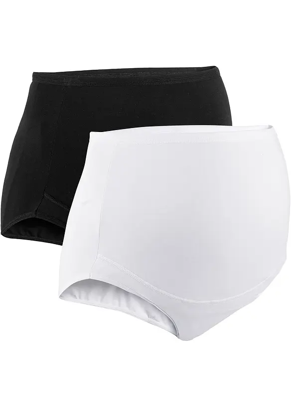 Umstandsslip mit Bio-Baumwolle (2er Pack), bonprix