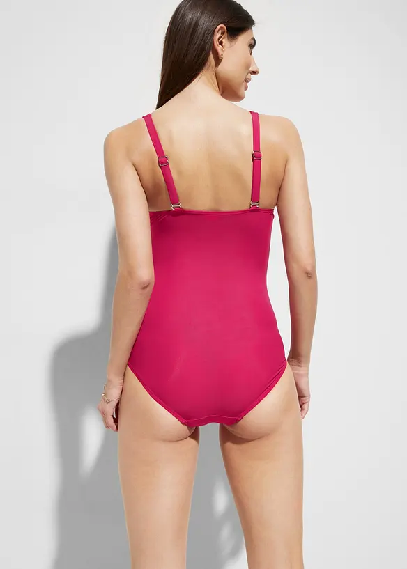 Maillot 1 pièce sculptant, maintien léger, bonprix