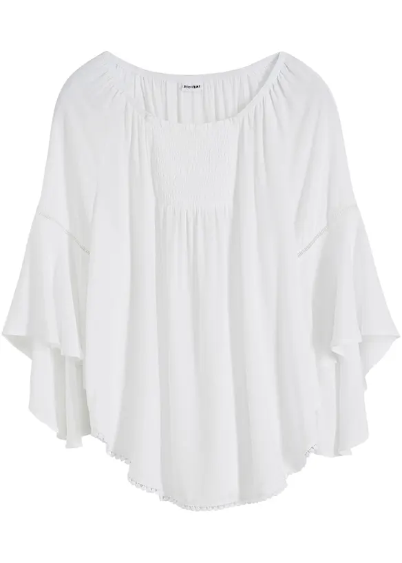 Blouse ample 100% viscose, bonprix