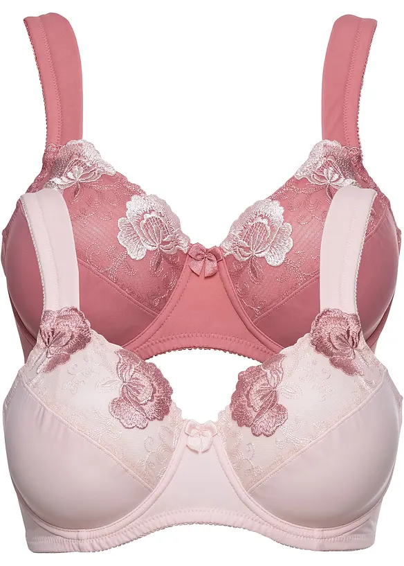 Minimizer-BH mit gepolsterten Trägern (2er Pack), bonprix