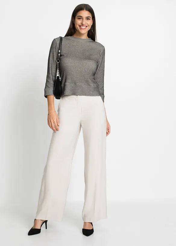 Leichte Marlenehose mit Viskose, bonprix