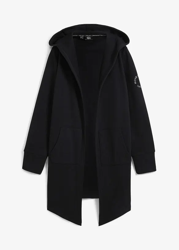 Long-Sweatjacke, bonprix