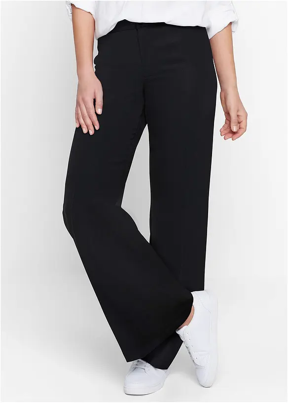 Pantalon de tailleur à taille élastiquée, bonprix