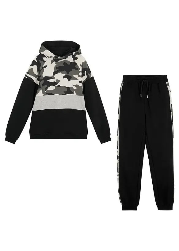 Jogging 100% coton (ens. 2 pces), bonprix