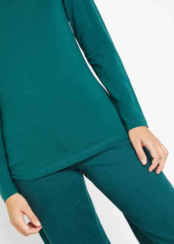 Figurbetontes Langarmshirt, bonprix
