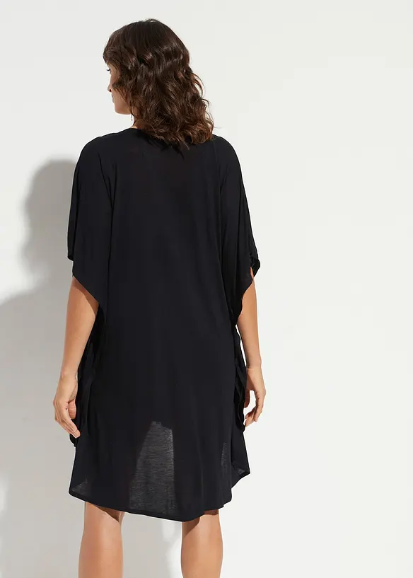 Transparente Strandtunika aus Viskose, bonprix