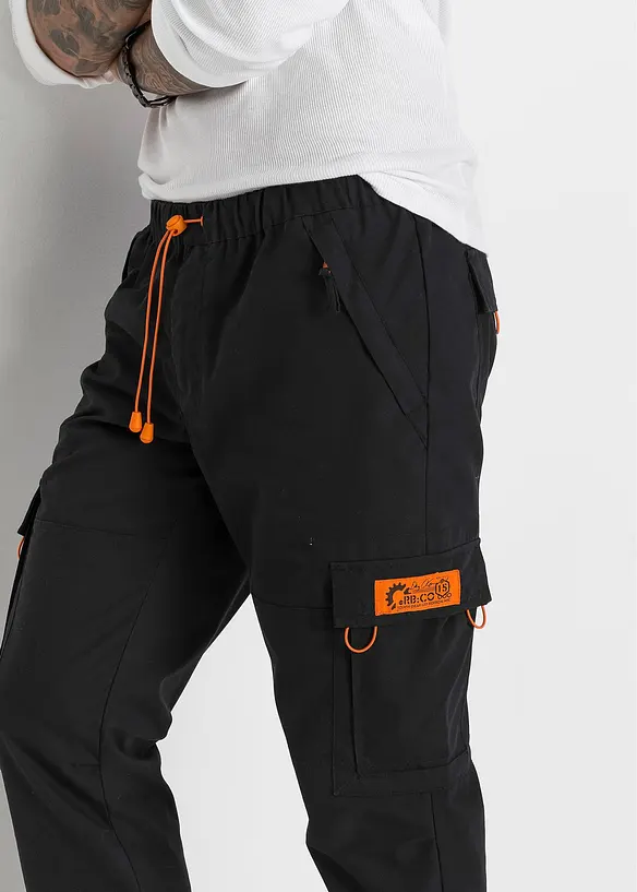 Relaxed Fit Schlupfhose, Straight, bonprix