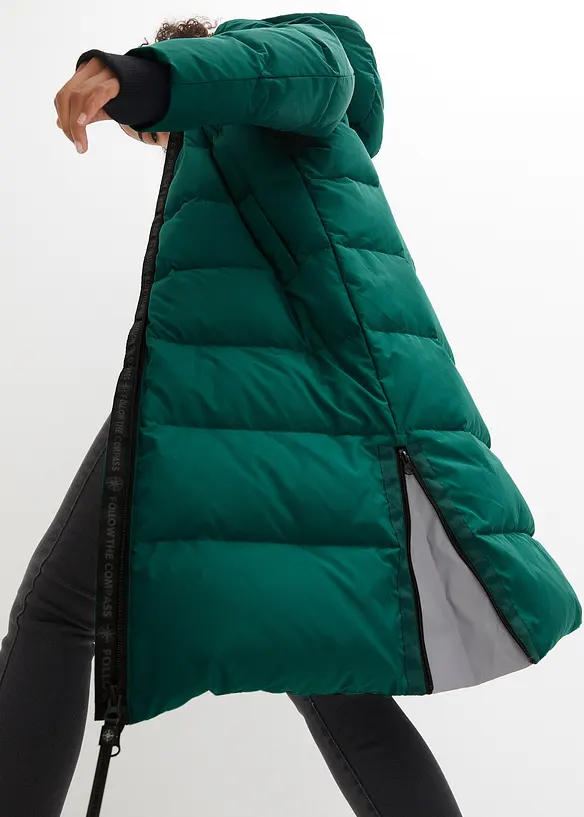 Doudoune longue avec duvet recyclé et technologie isolante, bonprix