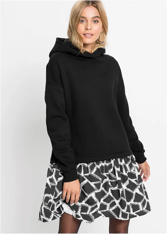 Robe molletonnée 2 en 1, bonprix