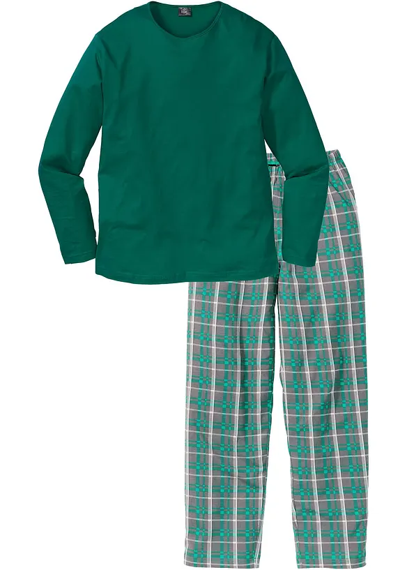 Pyjama 100% coton à manches longues, bonprix