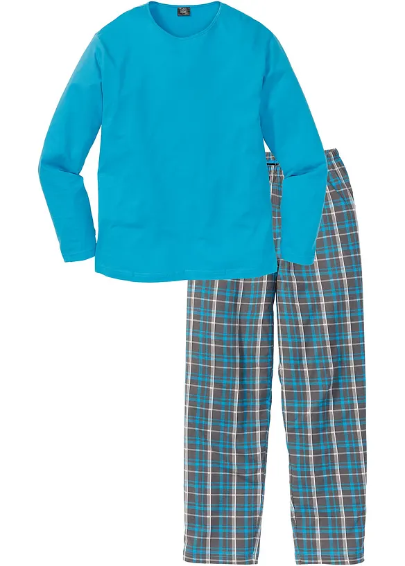 Pyjama 100% coton à manches longues, bonprix