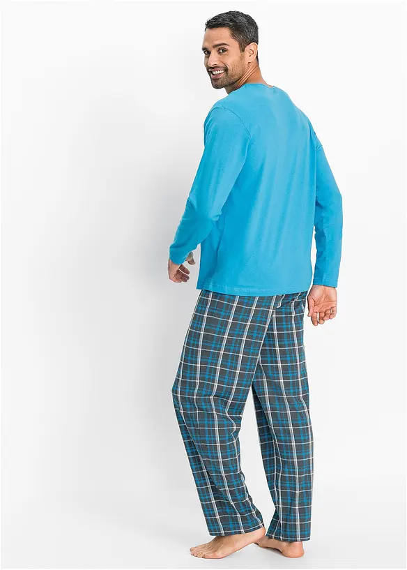 Pyjama 100% coton à manches longues, bonprix