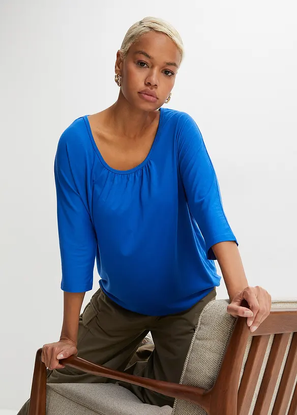 Oversize-Shirt aus Viskose-Mix, bonprix