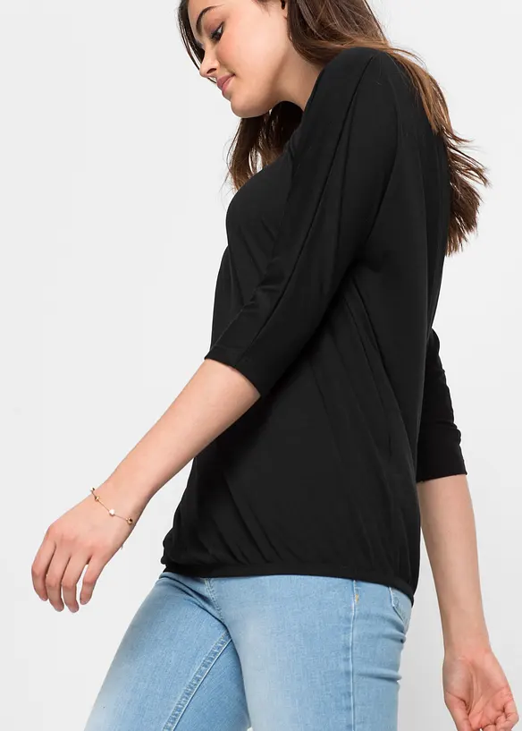 Oversize-Shirt aus Viskose-Mix, bonprix