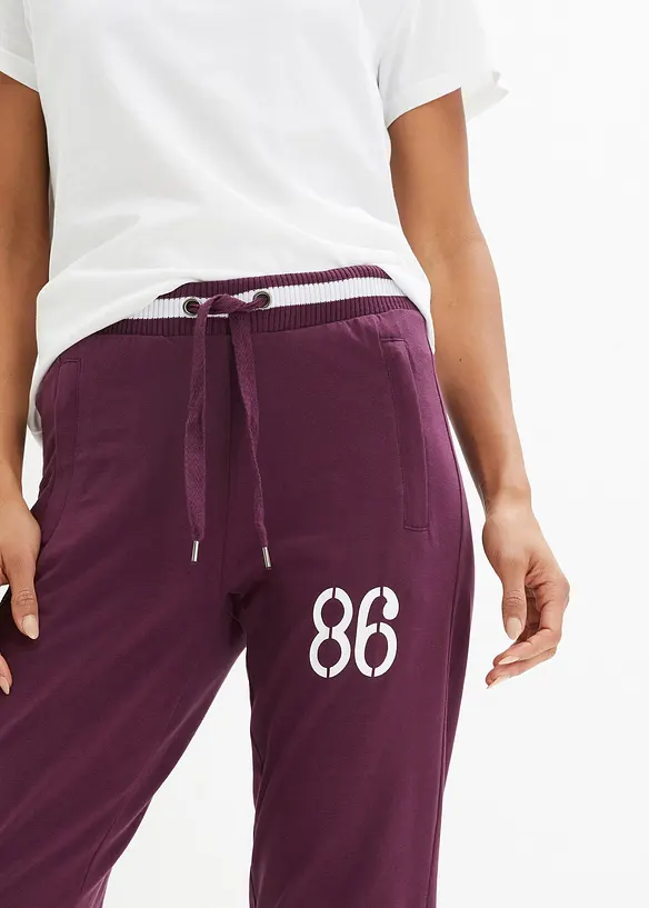 Pantalon en molleton extensible, bonprix