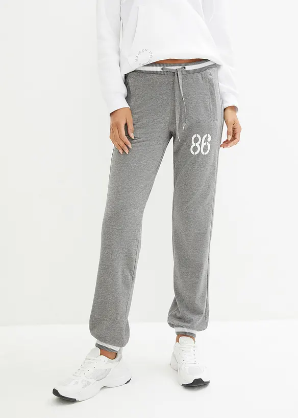 Pantalon en molleton extensible, bonprix