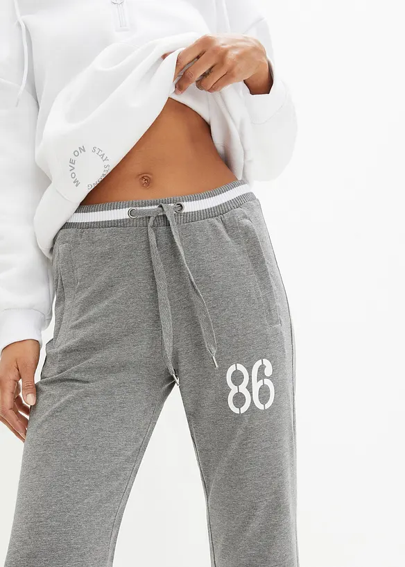 Pantalon en molleton extensible, bonprix