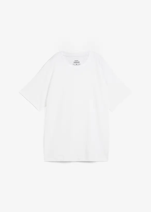 Oversize-Shirt aus reiner schwerer Bio-Baumwolle, bonprix