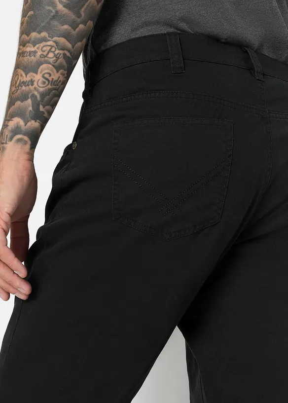 Pantalon en twill, Regular Fit, Straight, bonprix