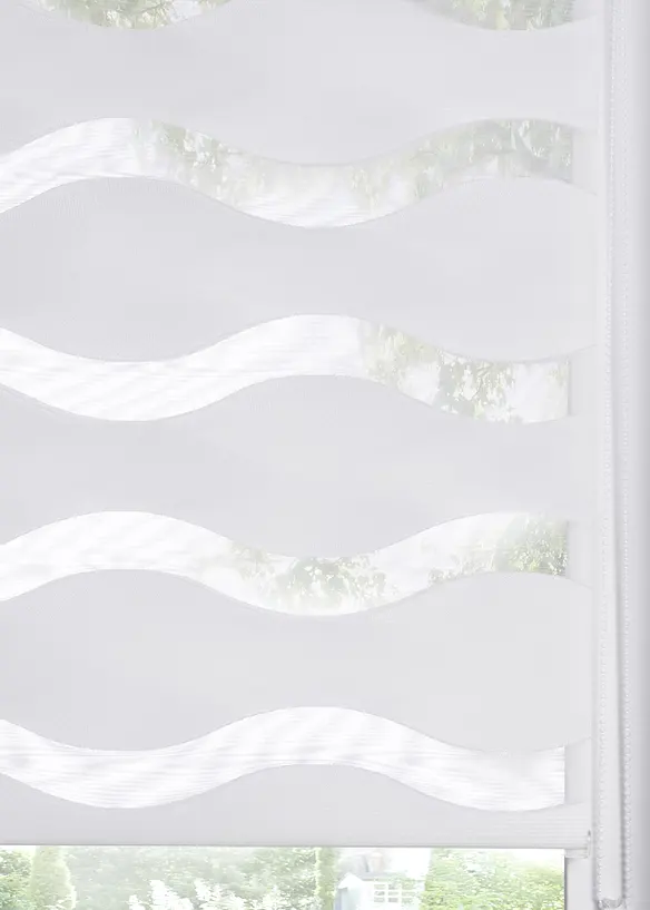 Store double motif vague, bonprix