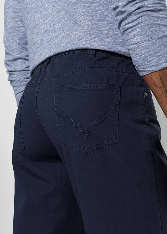 Pantalon en twill, Regular Fit, Straight, bonprix