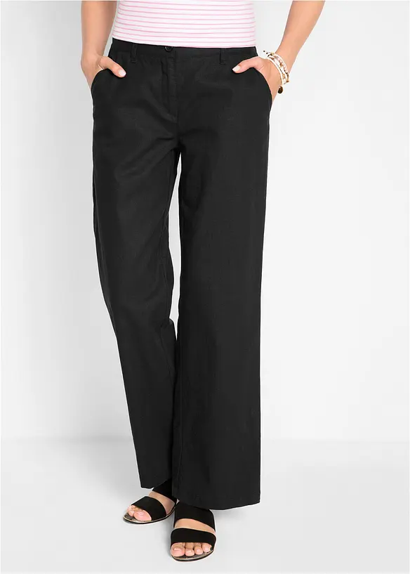 Webhose aus Leinen-Baumwoll-Mix, bonprix